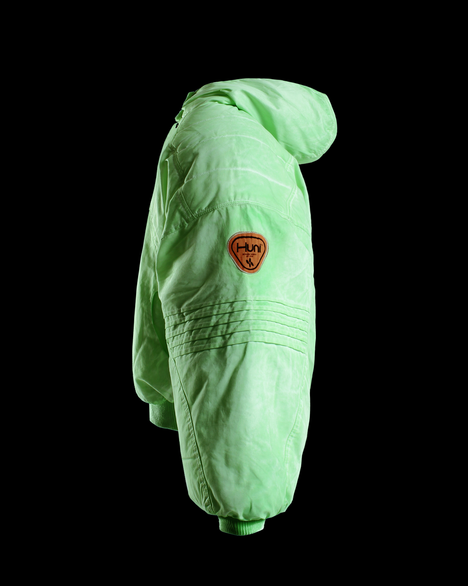 Astronaut Bomber - Lime – Huni Design