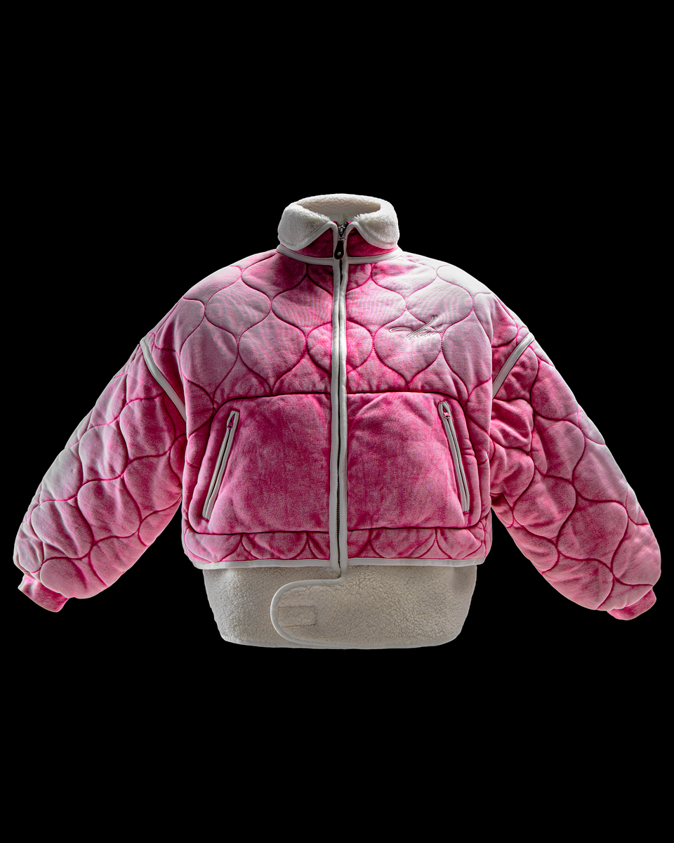 Aviator Jacket - Vintage Pink – Huni Design