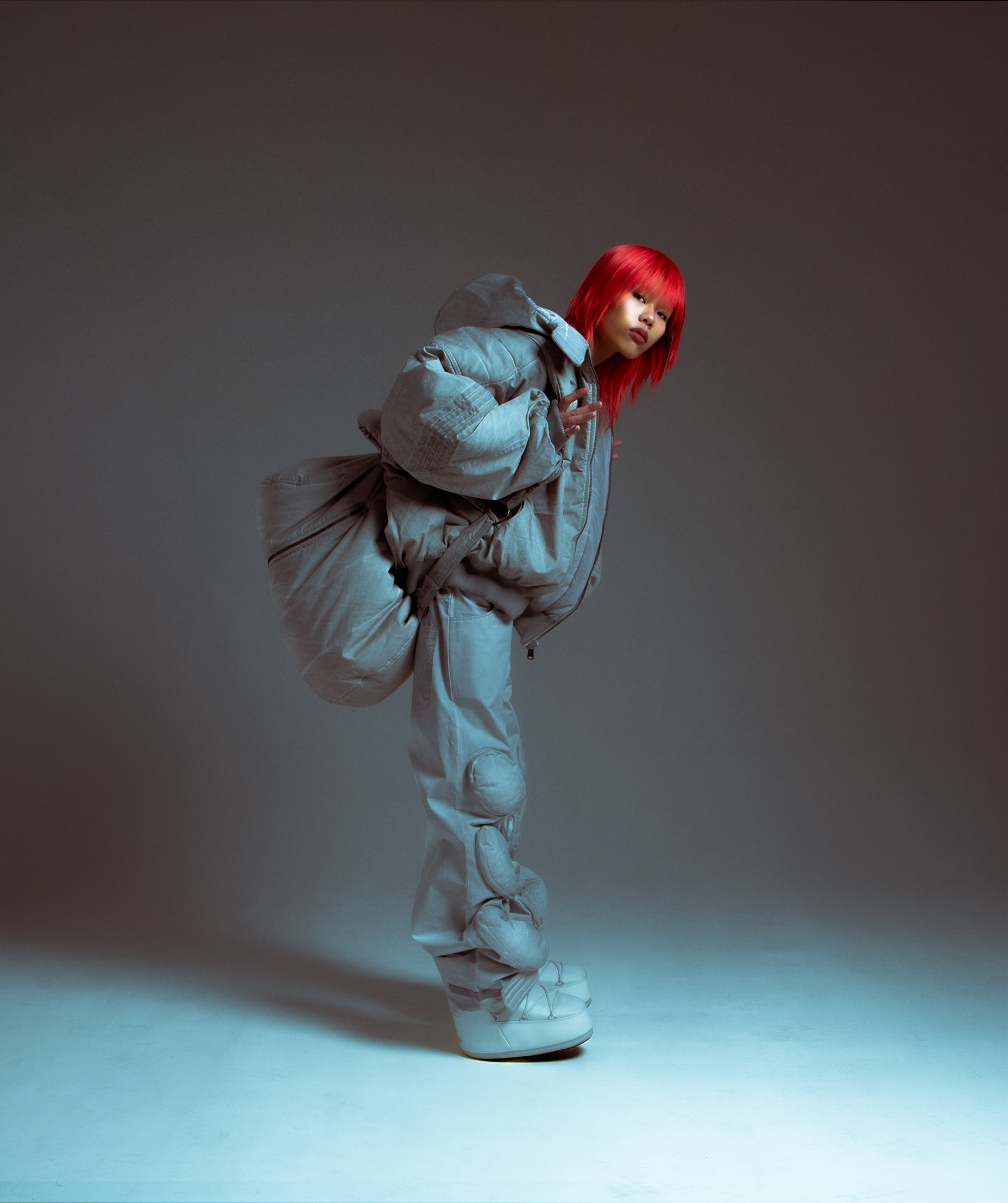 Astronaut Bomber „Light Grey“ – Huni Design