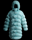 Puffer Coat - Blue
