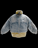 Aviator Jacket - Faded Blue