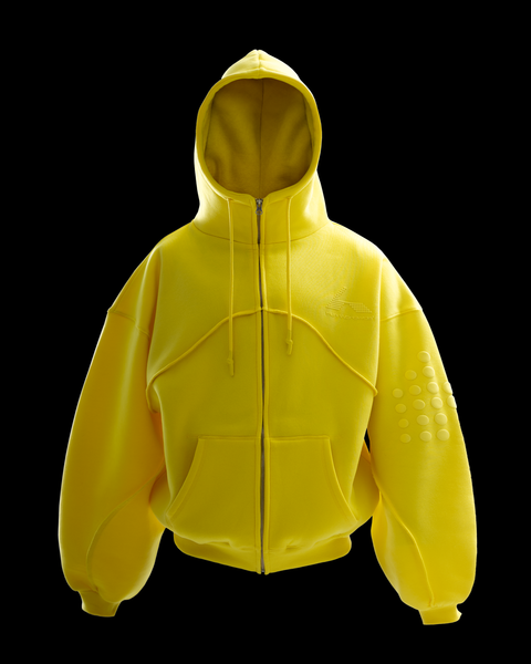 Zip-Up Hoodie - Lemon – Huni Design