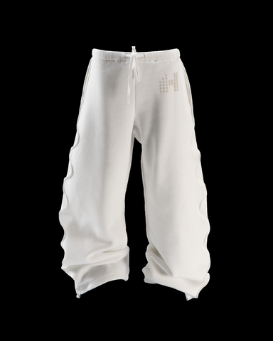 Huni Sweatpants - White