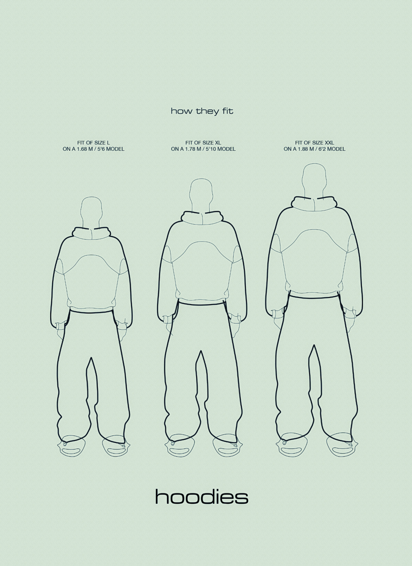 Huni Hoodie - Baby Blue – Huni Design