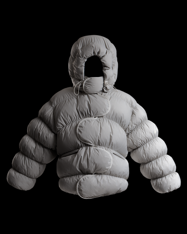Puffer Jacket - Grey