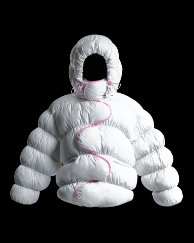 Puffer Jacket - White