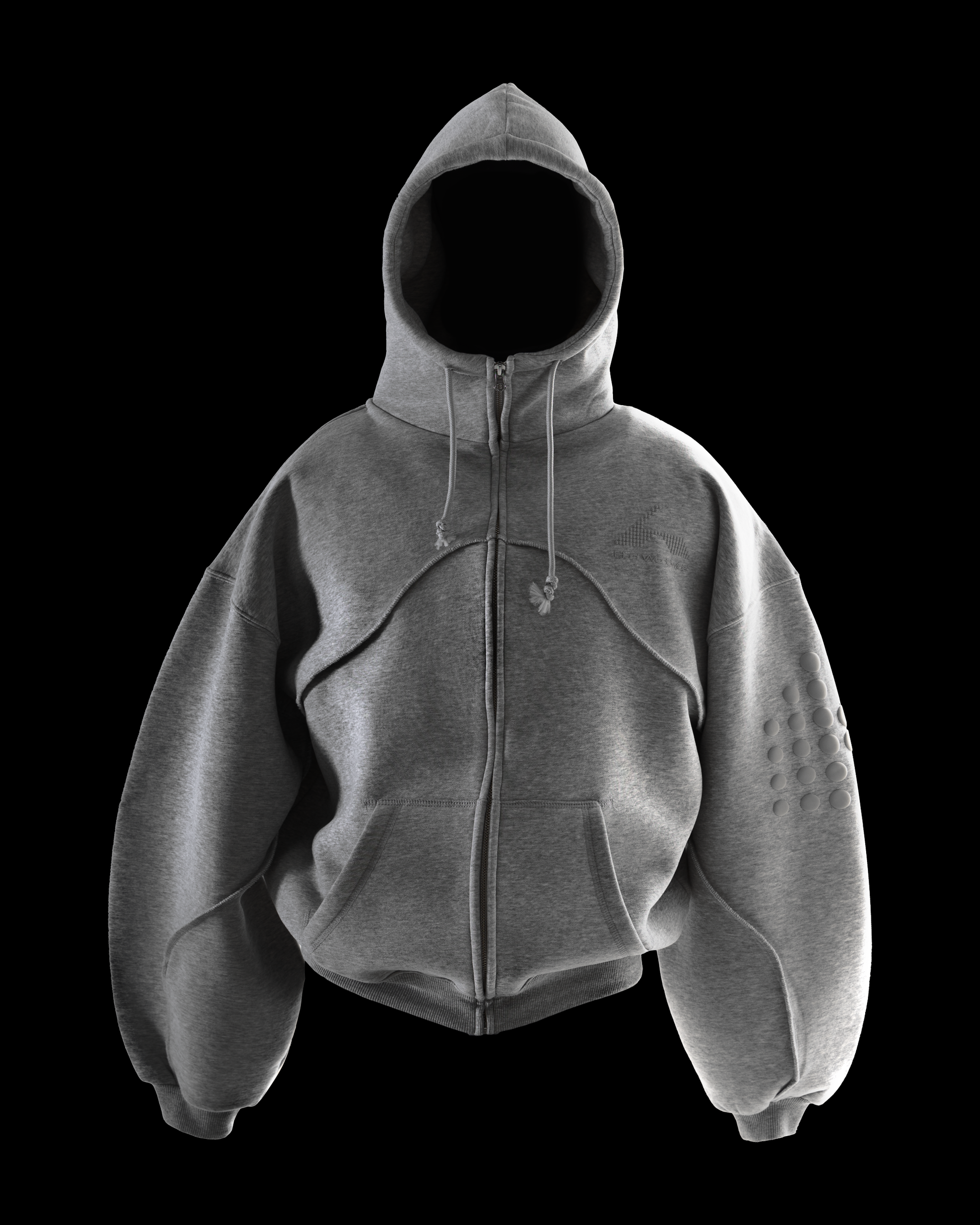 Hi-STANDARD HONGOLIAN HOODIE 新品未開封品　XXL Zip-Up Hoodie - Medium Heather Grey – Huni Design