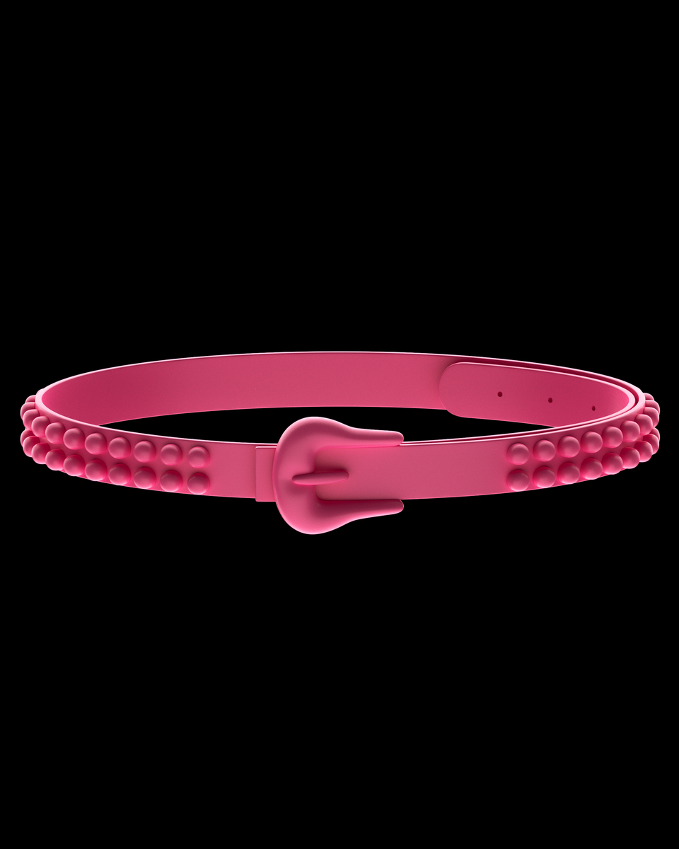 Studded Belt - Pink – Huni Design