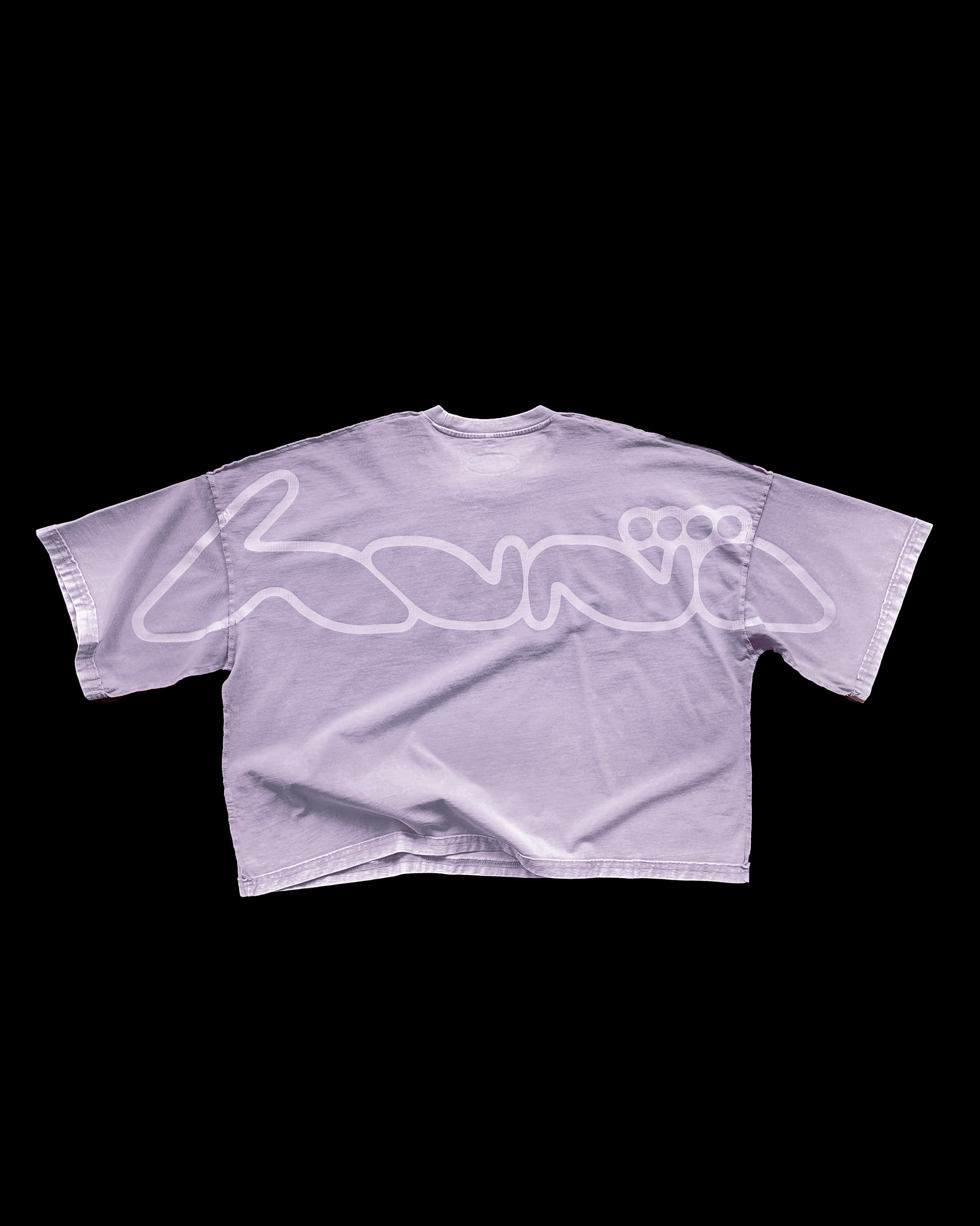 Tシャツ(半袖+袖なし) 2023AW UNSUED lavender パワー オーバーサイズ 半袖Tシャツ / アディダス adidas（Tシャツ