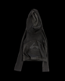 Waffle Knit Longsleeve - Faded Black