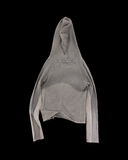 Waffle Knit Longsleeve - Faded Grey
