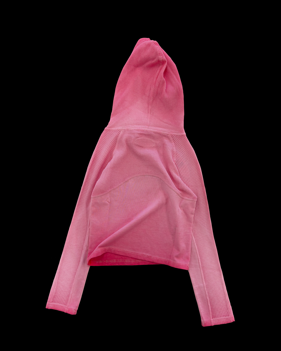 Waffle Knit Longsleeve - Faded Pink – Huni Design