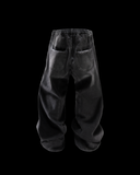 Wavy Jeans - Washed Black