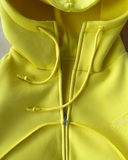 Zip-Up Hoodie - Lemon